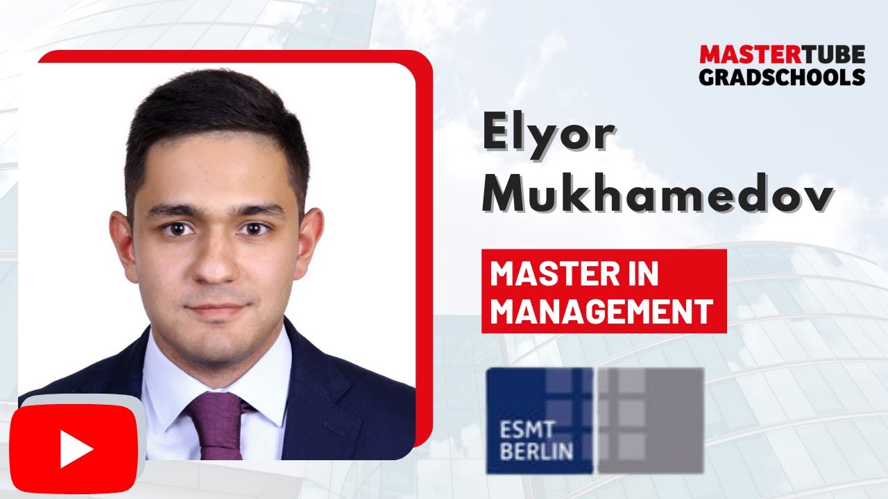 Take a leap and move abroad to pursue the Master’s in Management at ESMT Berlin