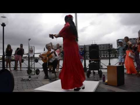 Flamenco Dance. Open Air Performance: Chapter 1