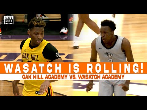 Wasatch is ROLLING! Oak Hill Academy vs Wasatch Academy at MAIT 2021