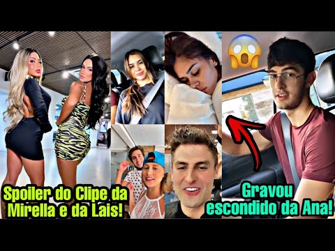 SPOILER DO CLIPE DA MIRELLA COM A LAIS + JOÃO GRAVA VÍDEO ESCONDIDO DA ANA MOSCONI | #JOANA #ADR