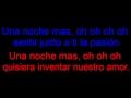 UNA NOCHE MAS KARAOKE JENNIFER LOPEZ ...