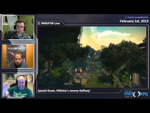 MMOFTW Live - Ep 10 - Gaffney Talks Wildstar Crafting