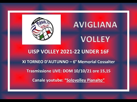 UISP PALLAVOLO PIEMONTE 2021/22 - TORNEO D'AUTUNNO: PIANALTO U16F –AVIGLIANA