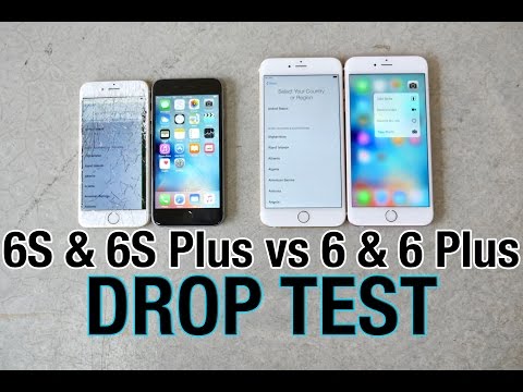 iPhone 6S VS iPhone 6S Plus Drop Test VS iPhone 6 & iPhone 6 Plus!