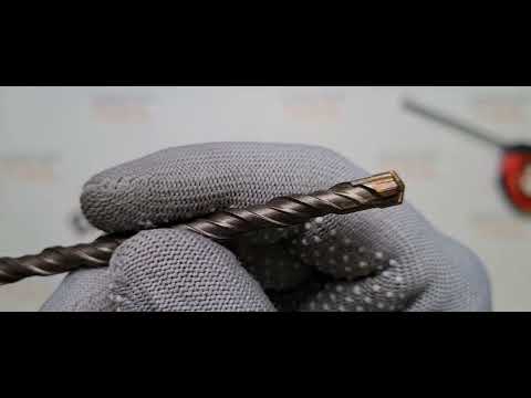 Сверло по бетону SDS+ 6 мм, длина 160/95 мм, крестовая голова YATO Сверло по бетону SDS+ 6 мм, длина 160/95 мм, крестовая голова YATO