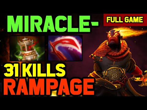 WTF! Why is Miracle So AGGRESSIVE with his Ember - Tier 3 Tower camping at 13 mins