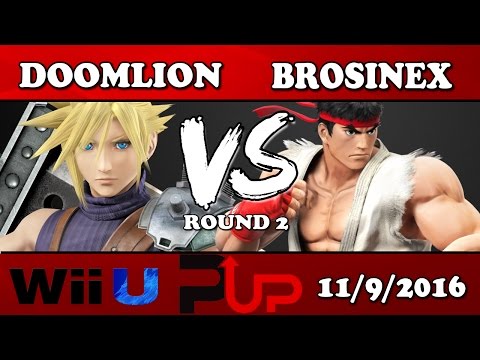 Doomlion (Cloud) vs. Brosinex (Ryu) - Wii U Winners Round 2 - SOS
