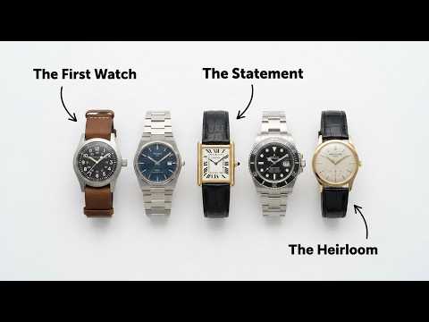 5 Watches Every Man Should Own Before 40