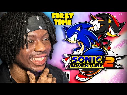 PLAYING SONIC ADVENTURE 2 FOR THE FIRST TIME
