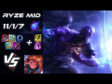 MID Ryze vs Zoe - EU Challenger Patch 25.S2.5