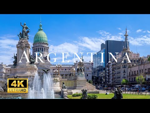 Argentina - 4K Ultra HD - Buenos Aires - Ushuaia - Santa Cruz with Tango music