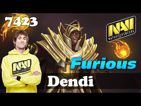 Dendi Furious Invoker | 7423 MMR Dota 2