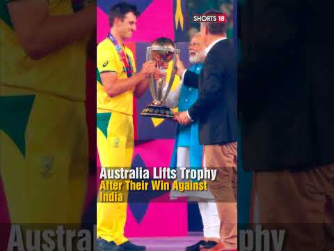 PM Modi Presents Australia Skipper Pat Cummins With ICC World Cup 2023 Trophy | #shorts | N18S
