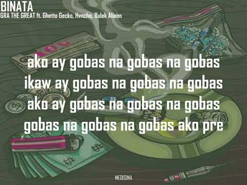BINATA - GRA THE GREAT ft. Hvncho, Bulek, Ghetto Gecko (Official Lyric Video)