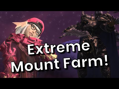 Golbez Extreme Mount Farm! FFXIV Dawntrail