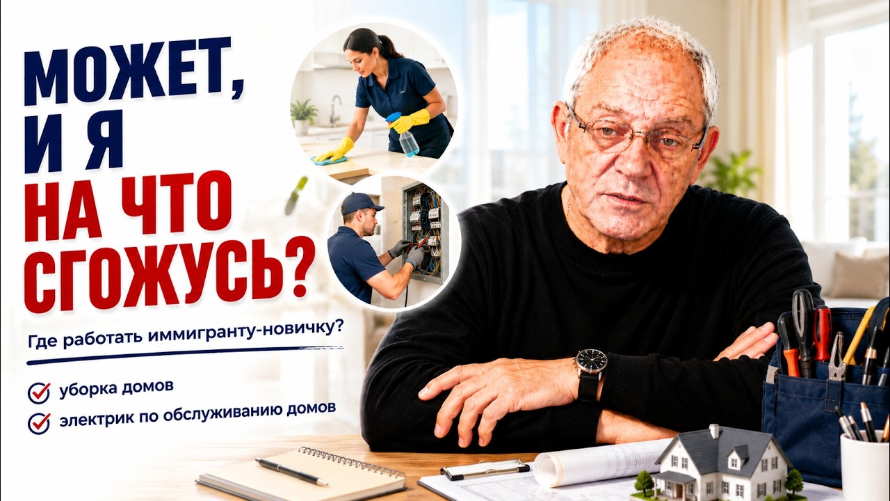 Где работать иммигранту-новичку? А, вот, пожалуйста!!!