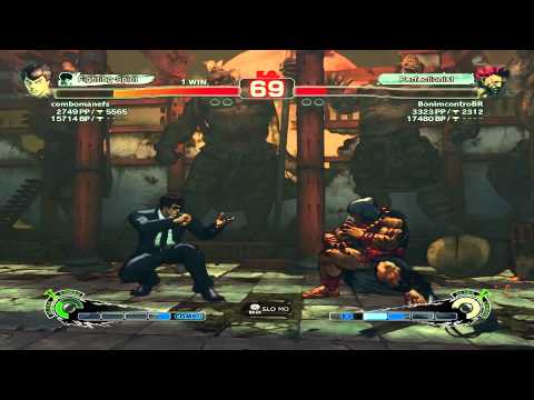 combomanefs (Fei Long) Vs BonicontroBR (Akuma) SSF AE 2012