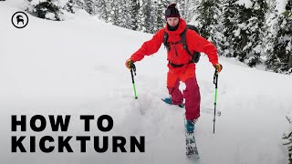 Backcountry Skiing Tips: How to Kickturn