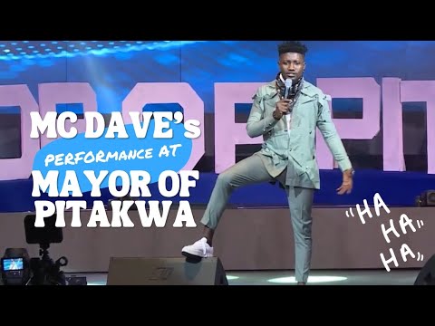 Intelligent Stand Up Comedy With MC Dave At Mayor Of Pitakwa 2022 🧠