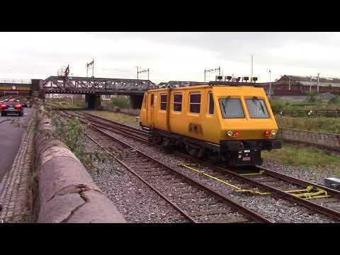 EM50 Track Recording Vehicle & Inspection Car No. 723 around North Dublin