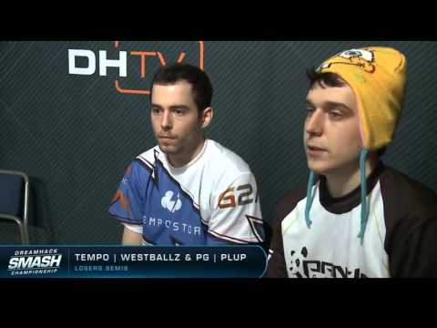 Super Smash Bros Melee Dreamhack 2015 Losers Semis Plup vs WestBallz