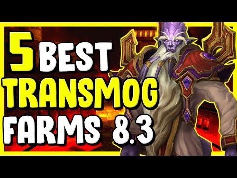 5 Best Transmog Farms In WoW BFA 8.3 - Gold Making, Gold Farming Guide