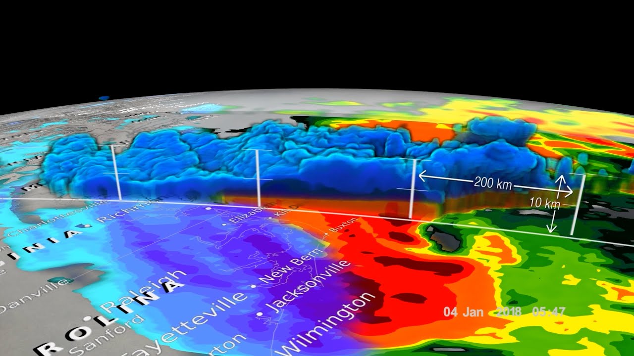 Un decennio di misurazioni globali delle precipitazioni con Gpm