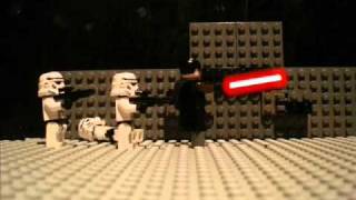 preview picture of video 'Brickfilm Lego Star Wars | Le pouvoir de la Force - The Force Unleashed'