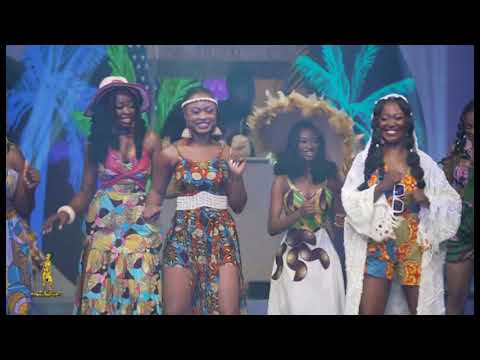 #GMB2025: Contestants stun in GTP beachwear with SanGel accessories, hyped by Kwaku Mensah