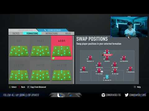 FIFA 20 1ST IN THE WORLD CUSTOM TACTICS   30 0 FUT CHAMPIONS CUSTOM TACTICS