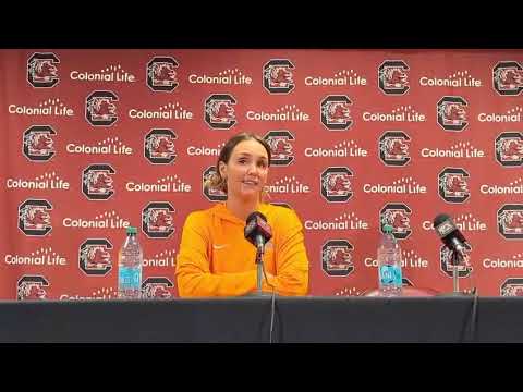 Tennessee Head Coach Kim Caldwell Postgame Press Conference after blowout loss vs South Carolina