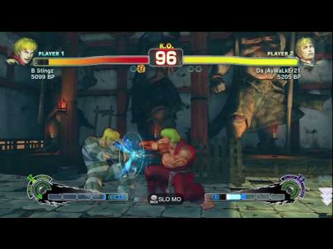 SSF4 - B Stingz (Ken) vs DajAyWalkEr21 (Cody)