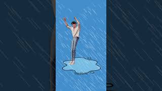 Jinu's Puddle Disaster 😂 #kpopdemonhunter #shorts #funny
