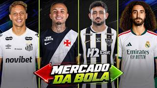 IAN LUCCAS NO SANTOS | CEBOLINHA NO VASCO | REAL MADRID ACERTA COM CUCURELLA | VARGAS NO ATLÉTICO