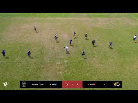 HIGHLIGHT! Scotland vs Samoa, Men's Open, Round 11   Touch World Cup 2019 online video cutter com