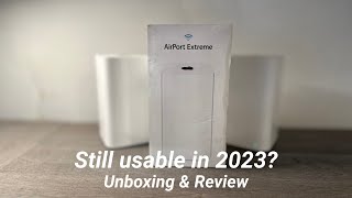 Video thumbnail for Apple AirPort Extreme - Usable in 2023? Unboxing & Review by TC Tech