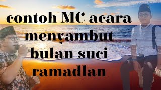 contoh mc menyambut bulan suci ramadhan