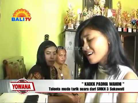 YOWANA MAGZ KADEK PADMA WAHINI - TALENTA MUDA TARI KSUARA DARI SMKN 3 SUKAWATI