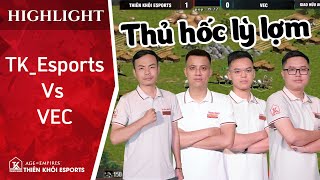 AOE Highlight | Tense 4vs4 Random duel between TK_Esports and VEC #aoe