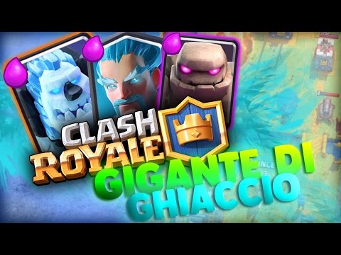 Proviamo il Golem Del Ghiaccio - NUOVA CARTA - Clash Royale