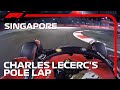 Charles Leclerc’s Onboard Pole Lap | 2022 Singapore Grand Prix | Pirelli