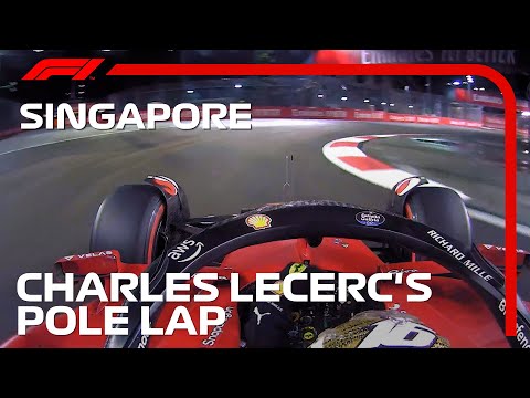 シャルル・ルクレールのオンボード映像 F1第17戦シンガポール