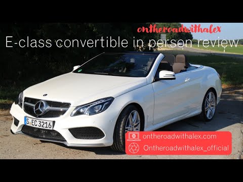 2013 Mercedes E-class Convertible A207 review