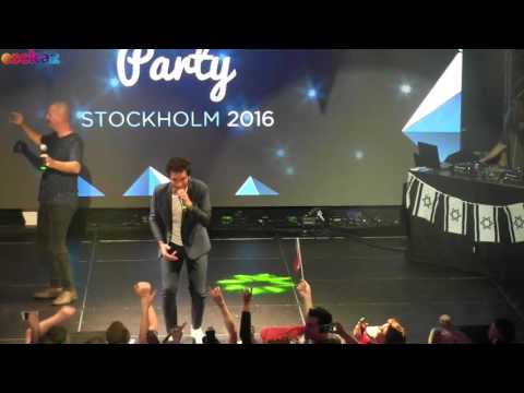 ESCKAZ in Stockholm: Amir (France) - Golden Boy (Israel 2015) - Israeli Party