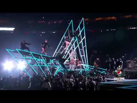Lady Gaga - Telephone ft Beyonce live Super Bowl Halftime Show