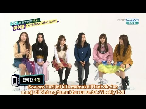[INDO SUB] 160203 GFRIEND Weekly Idol Ep 236 Full HD