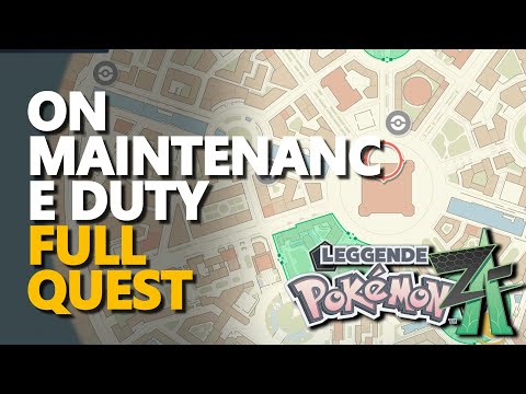 On Maintenance Duty FULL QUEST Pokemon Legends Z-A