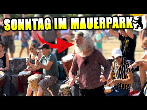 SONNTAG im MAUERPARK! Straßenmusik, Flohmarkt & Grillen! Prenzlauer Berg Berlin!