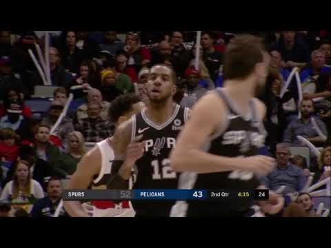 LaMarcus Aldridge 28 points Highlights vs New Orleans Pelicans 1.26.2019
