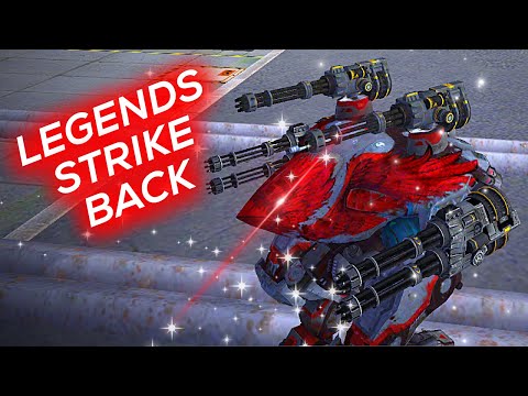 Legends taking new robots to clinic | Leo Fujin Griffin Doc Lancelot | War Robots | WR
